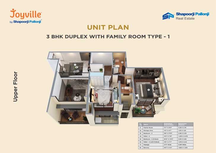 Floor Plan Joyville Hadapsar Annexe  Hinjawadi