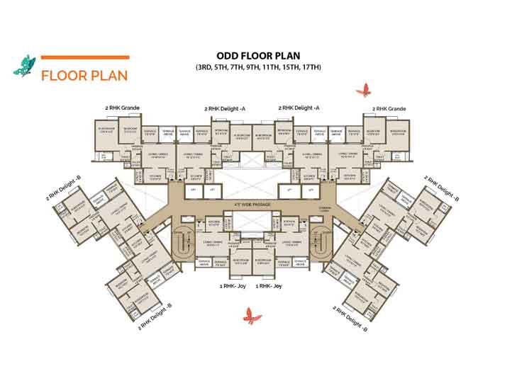 Floor Plan Joyville Hinjawadi