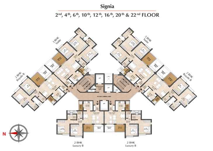 Floor Plan Joyville Sensorium Hinjawadi